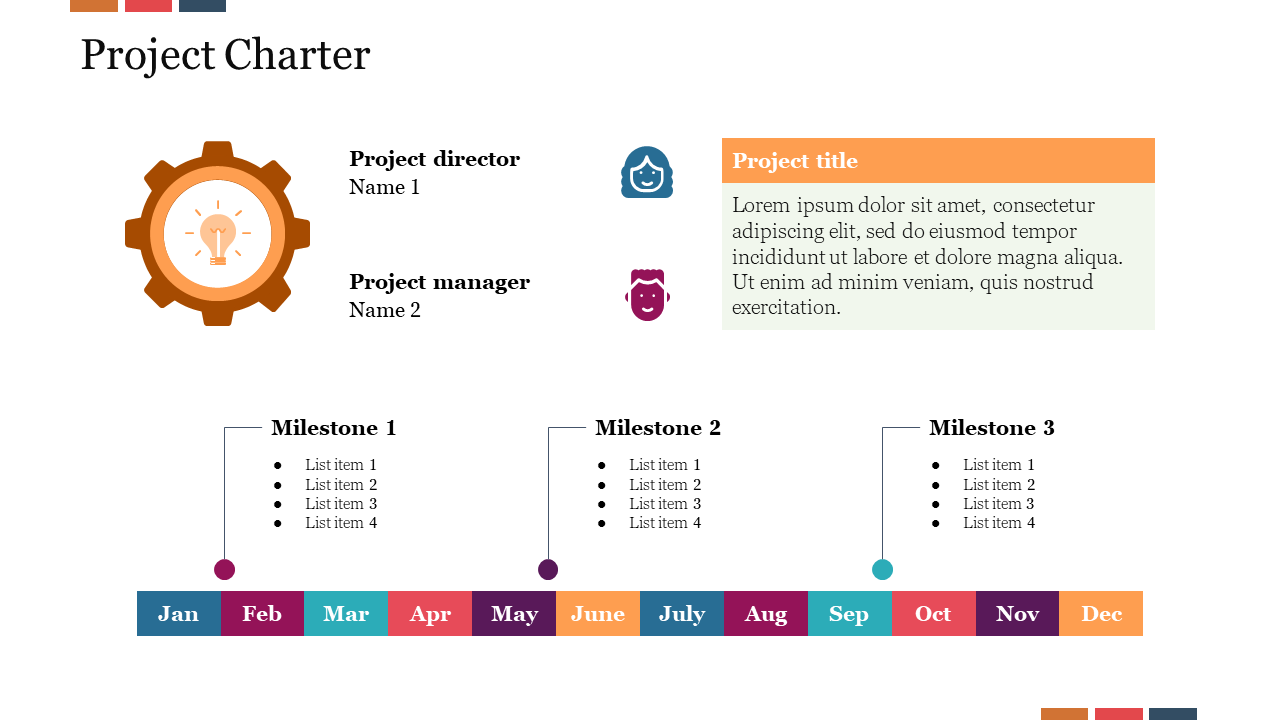 Project Charter Presentation Example